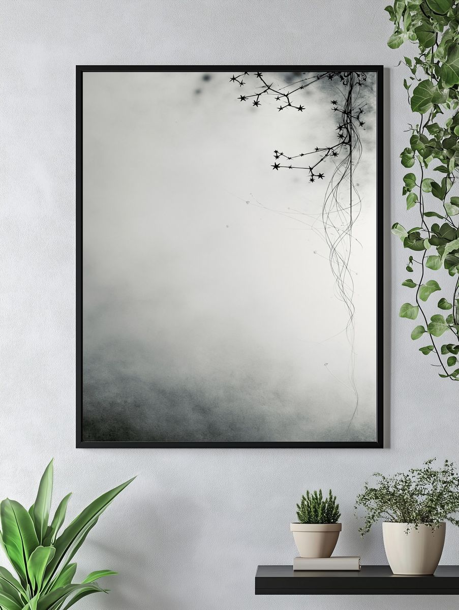 Celestial Ink Branch Poster. — room view 4