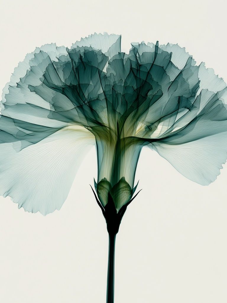 Abstract Bloom Botanical Print. poster — botanical art