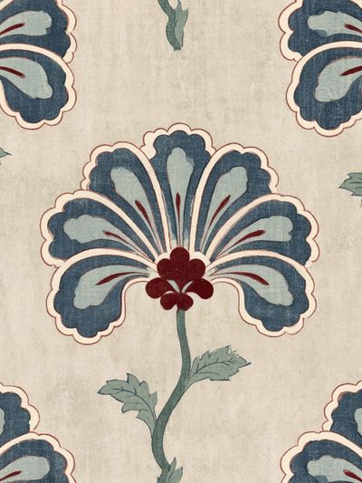 Floral Art Nouveau Pattern Poster.