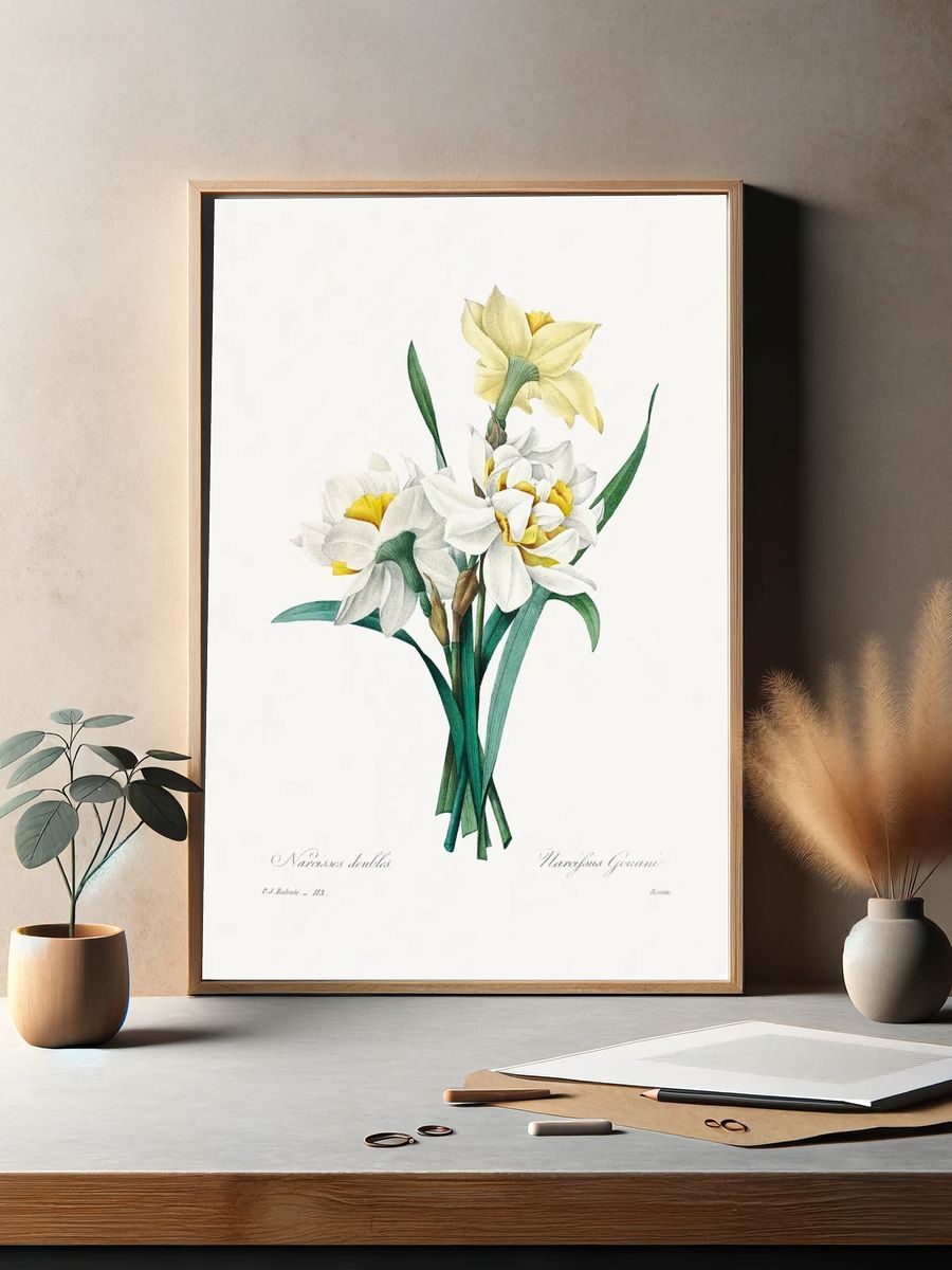 Double Daffodil Pierre-Joseph Redouté (1759–1840). — room view 2