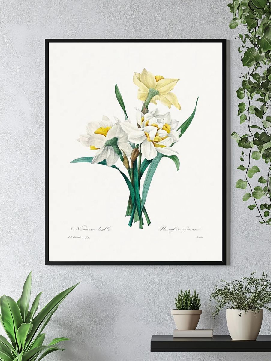 Double Daffodil Pierre-Joseph Redouté (1759–1840). — room view 4