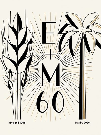 E+M 60 Botanical Poster. poster