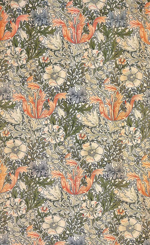 Compton (1896) John Henry Dearle. poster — botanical art
