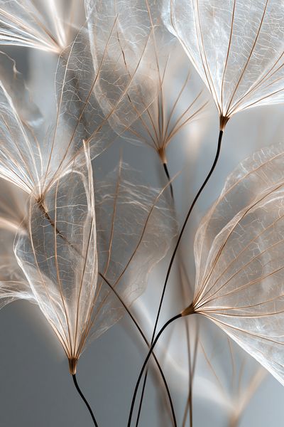 Translucent Leaf Study Print.