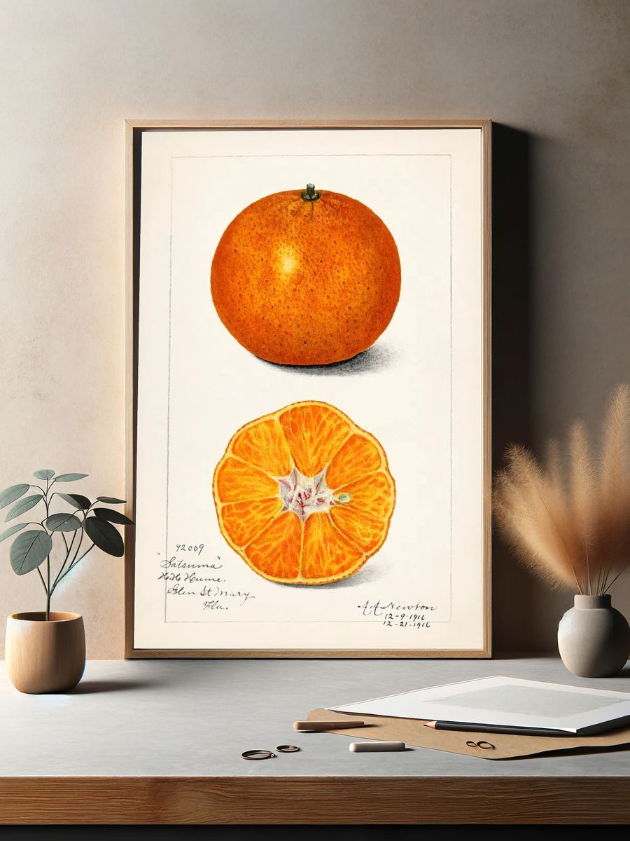 Orange (Citrus Sinensis) (1916) Amanda. — room view 2