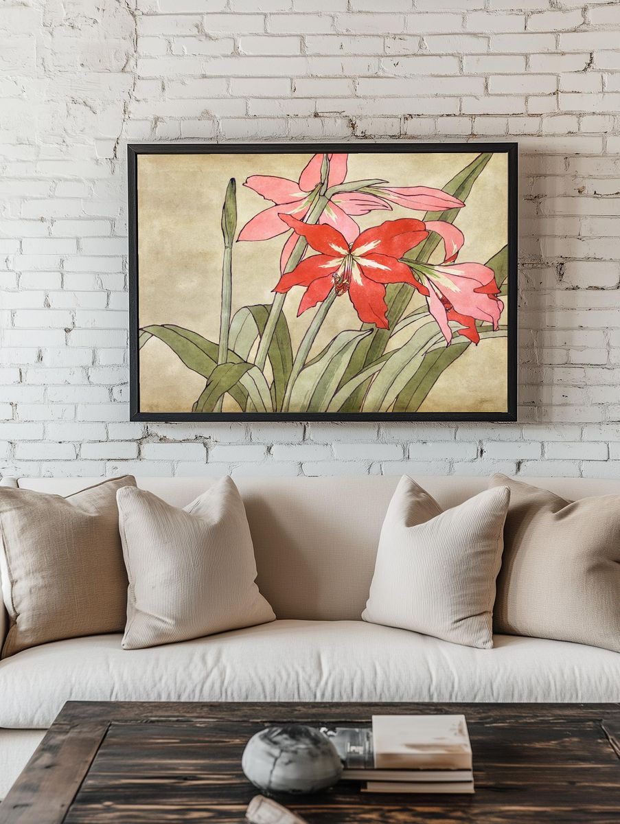 Amaryllis (1915) Hannah Borger Overbeck. room preview