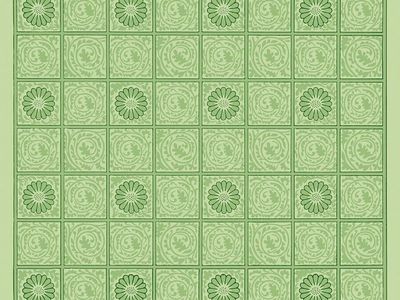 William Morris 's Diaper pattern.