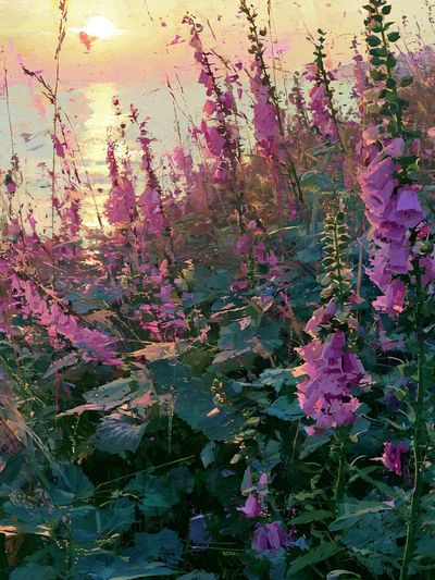 Wild Foxglove Meadow — Fine-Art Print.
