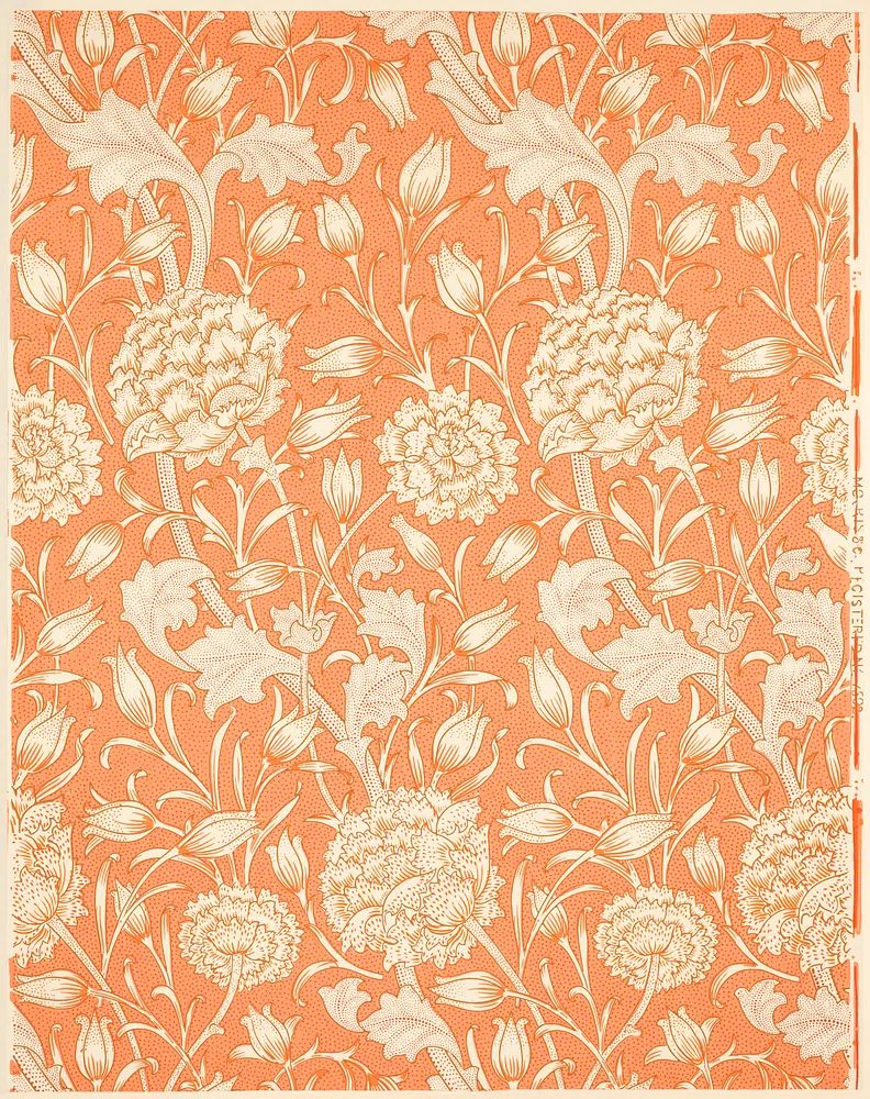 William Morris 's (1834-1896) Wild. poster detail