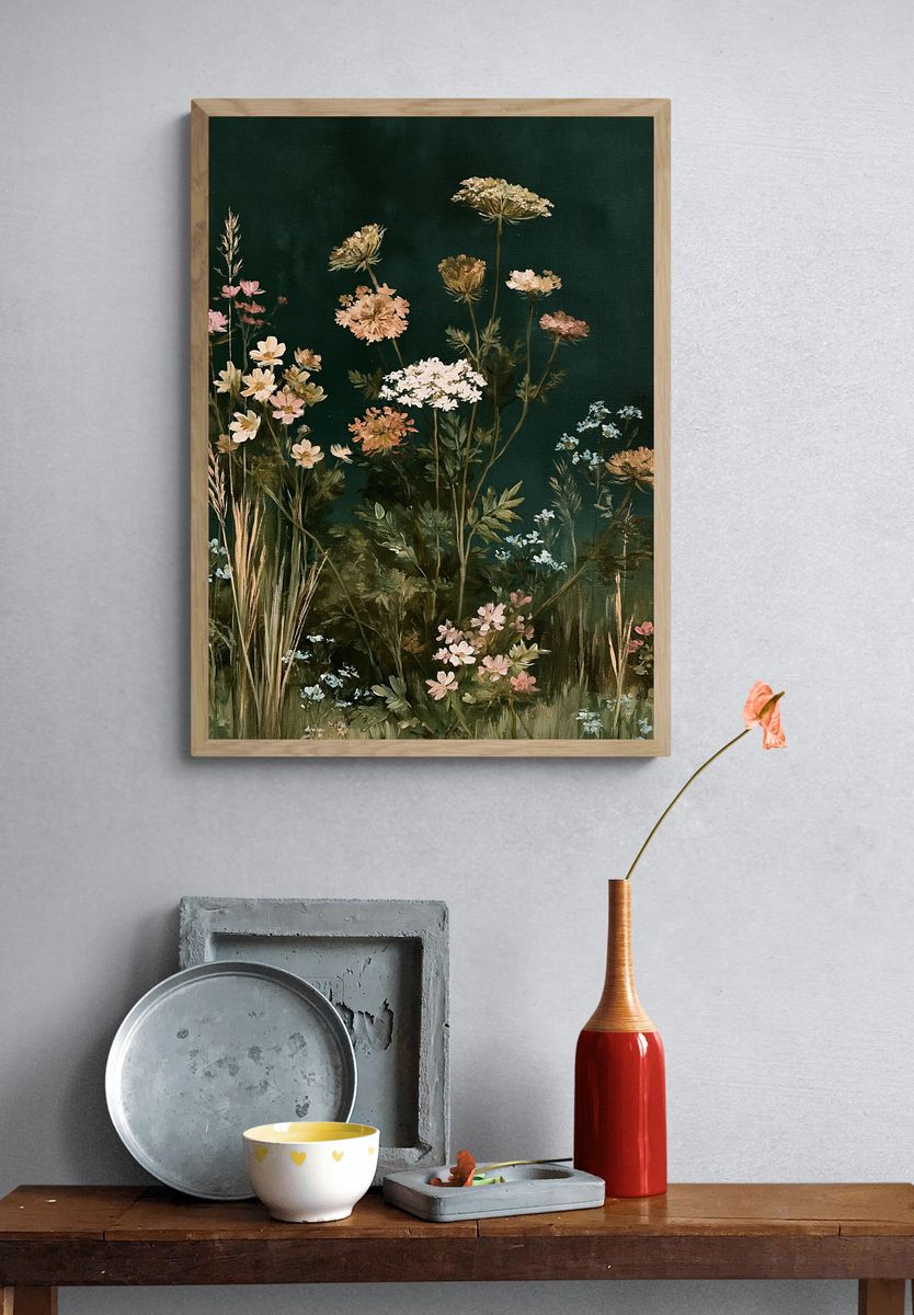 Wildflower Meadow Fine-Art Print. — room view 3