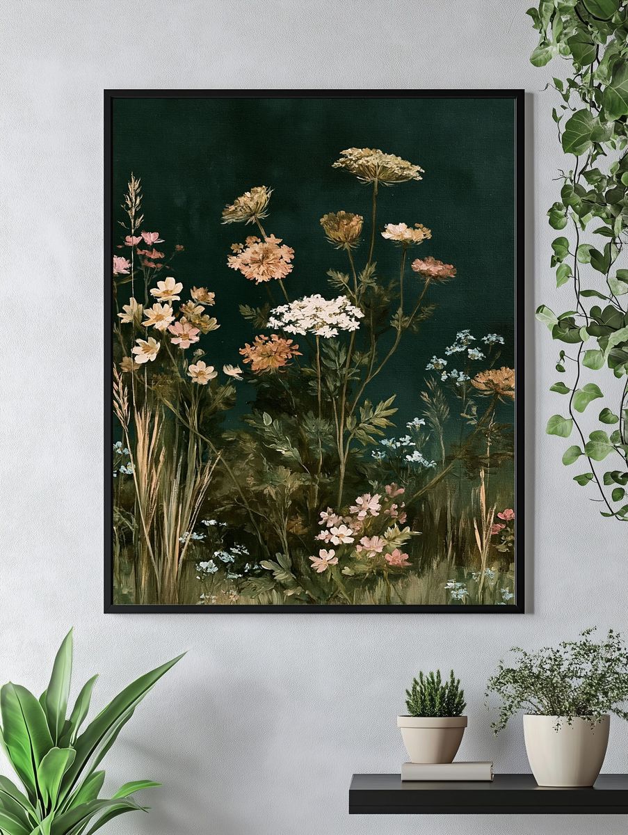 Wildflower Meadow Fine-Art Print. — room view 4