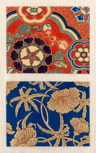Ito Nishiki Kimono Pattern — Art Print. poster print