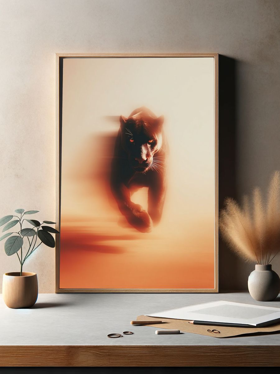 Black Panther Motion Poster. — room view 2