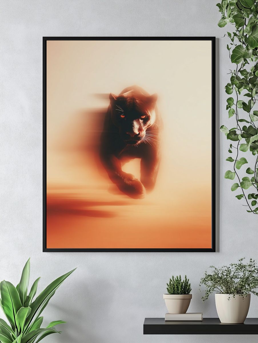 Black Panther Motion Poster. — room view 4