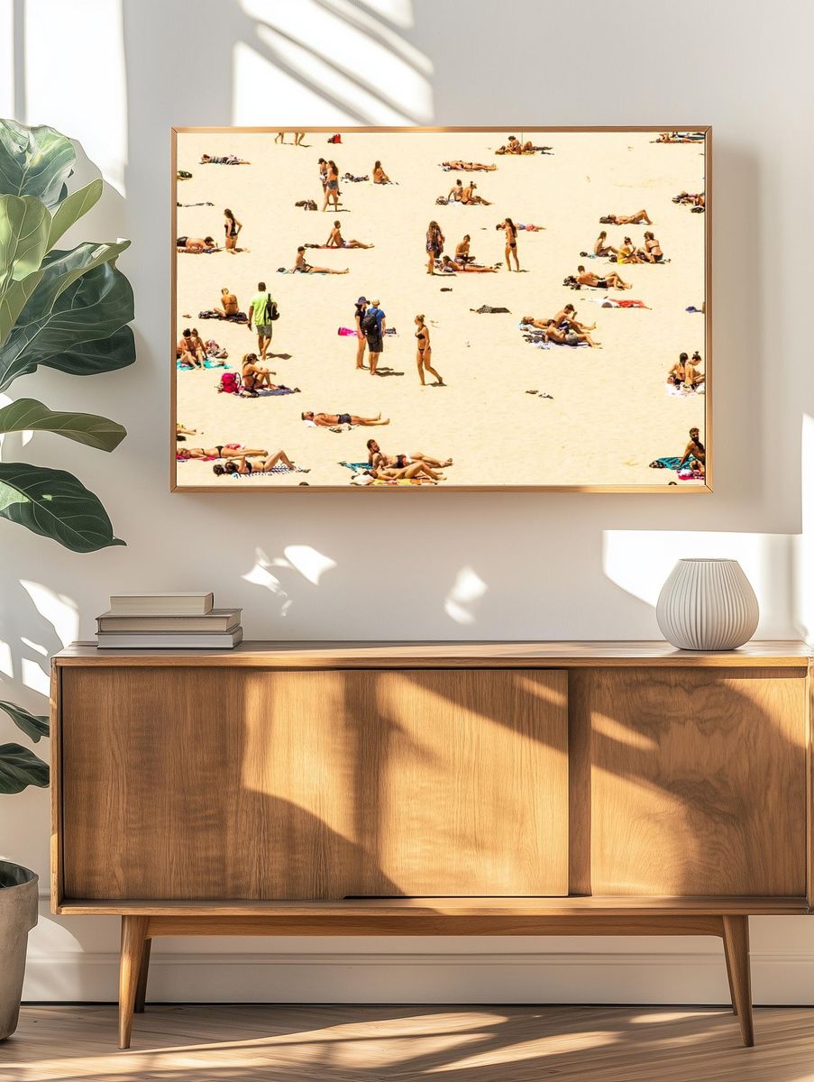 Beach Day — Photography Print. — room view 3