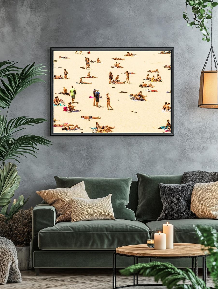 Beach Day — Photography Print. — room view 4