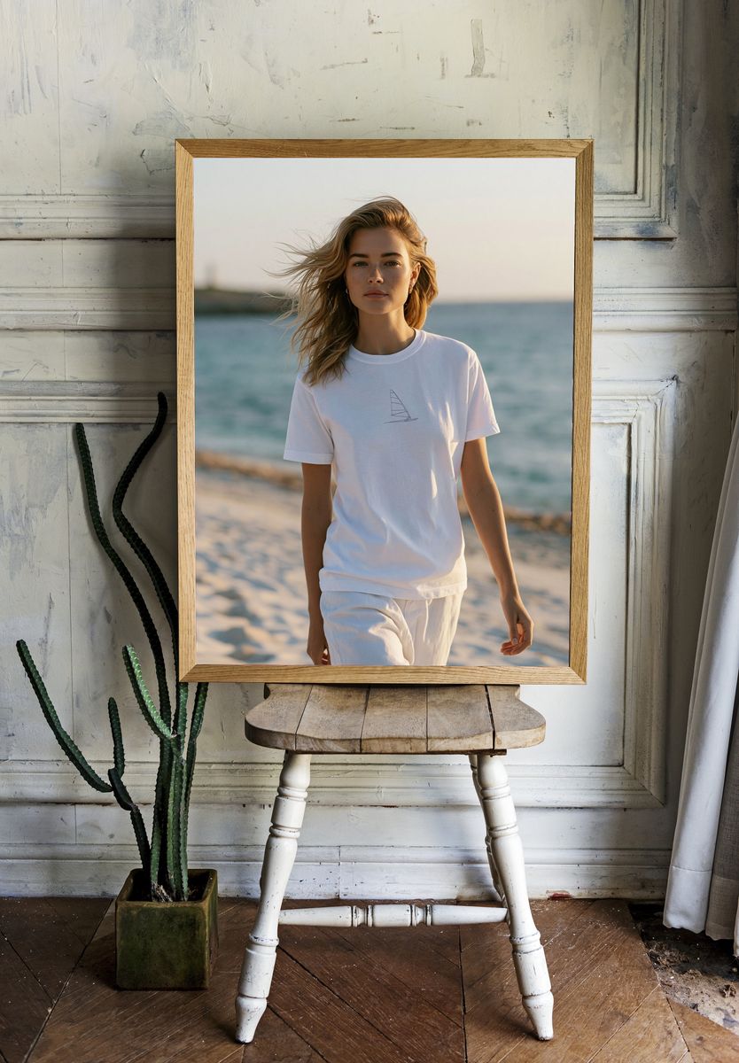 Beach Portrait Photography Poster. room preview