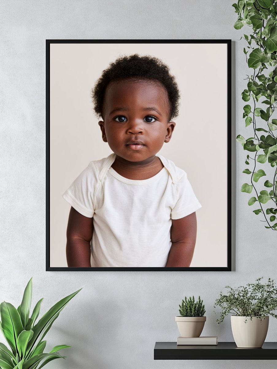 Baby Portrait Photography Poster. — room view 4