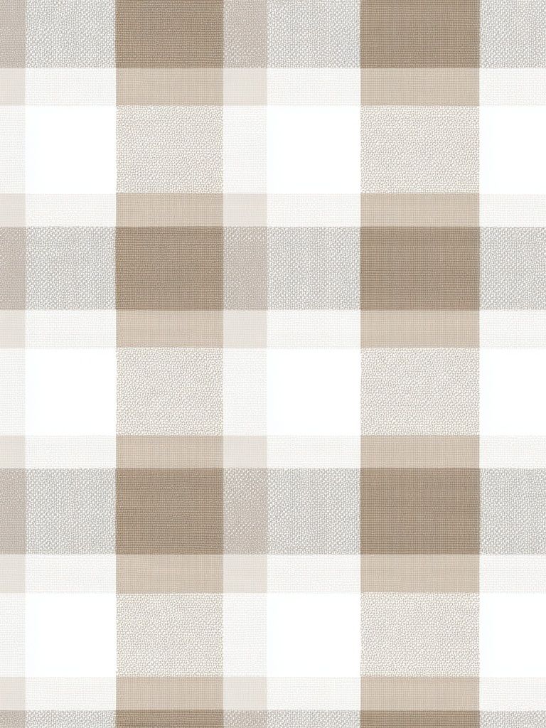 Beige Plaid Pattern Poster. poster detail