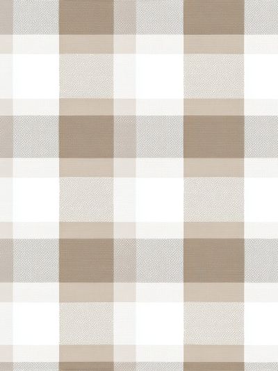 Beige Plaid Pattern Poster