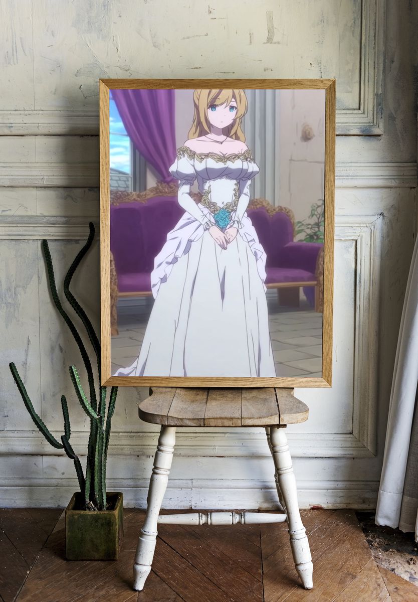 Elegant Bride — Anime Print. — room view 1