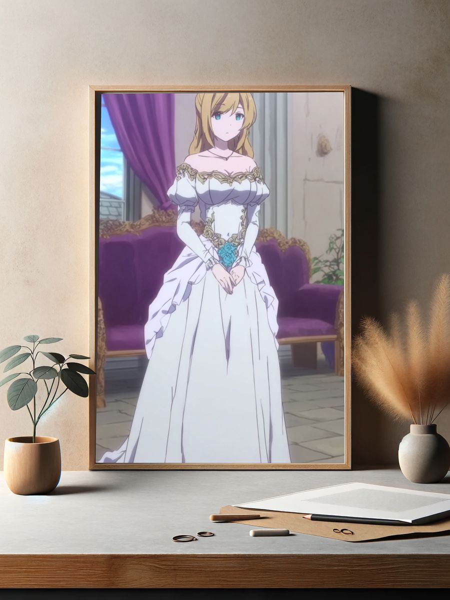 Elegant Bride — Anime Print. — room view 2
