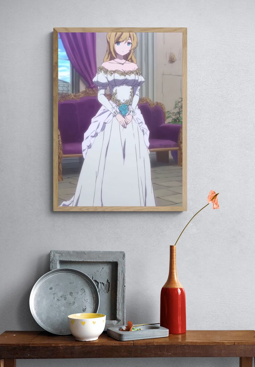 Elegant Bride — Anime Print. — room view 3