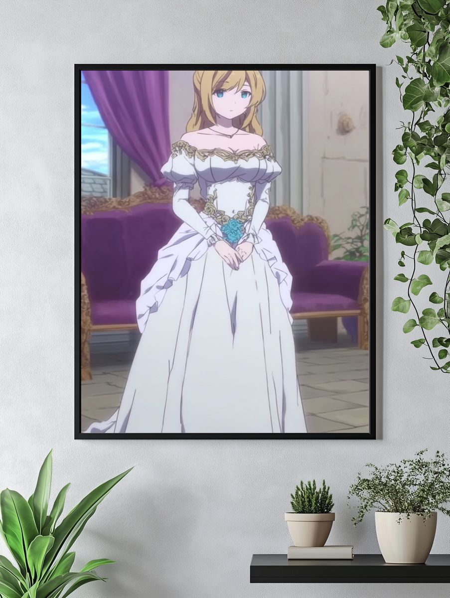 Elegant Bride — Anime Print. — room view 4