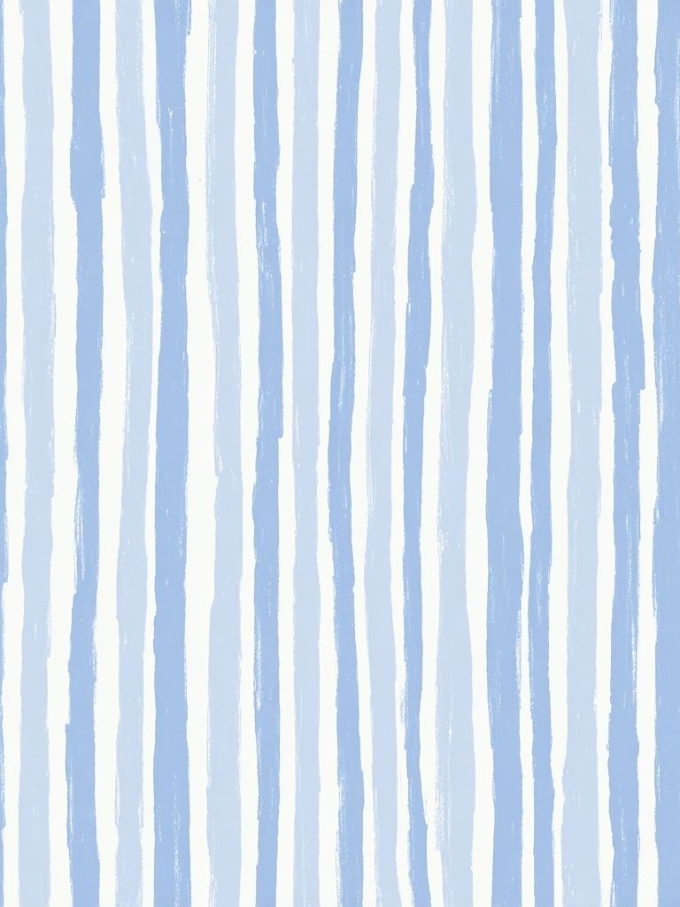 Blue Striped Minimalist Poster. poster — minimalist art