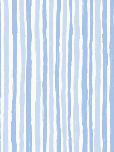 Blue Striped Minimalist Poster. poster