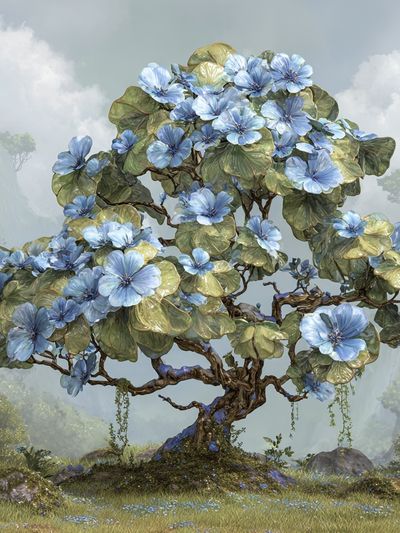 Floral Camellia Pattern Poster. poster print