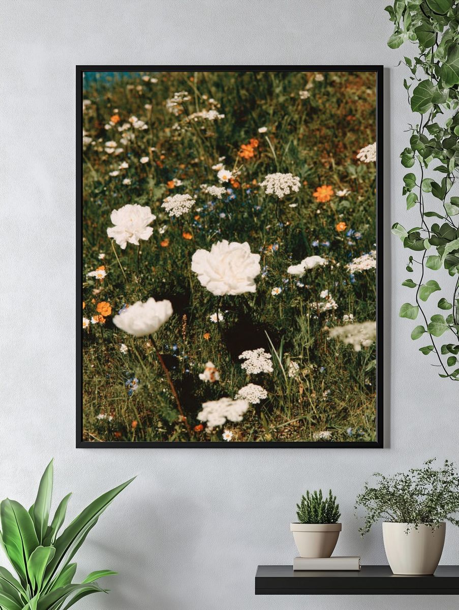 Wildflower Meadow — Botanical Print. — room view 4