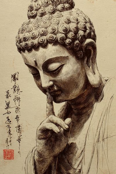 Buddha Meditation — Fine Art Print. poster