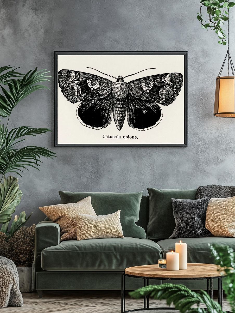 Epione Underwing (Catocala epione). Digitally. — room view 4