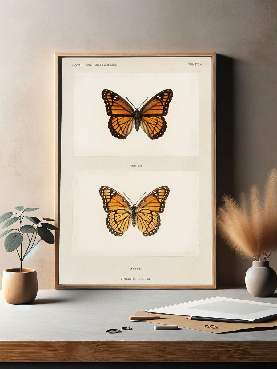 Viceroy (Limenitis Disippus). — room view 2
