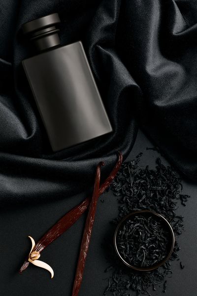 Black Vanilla Still Life Poster. poster