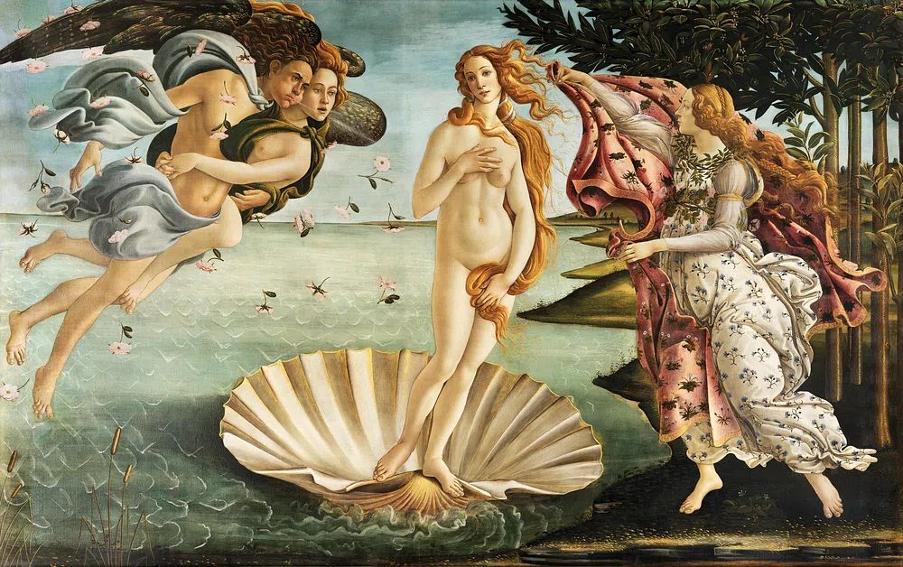 The Birth of Venus — Fine Art Print. poster detail