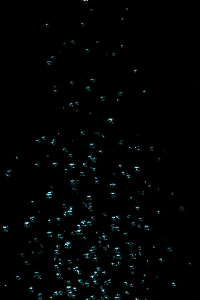Bubbles in Water — Photography Print. poster detail