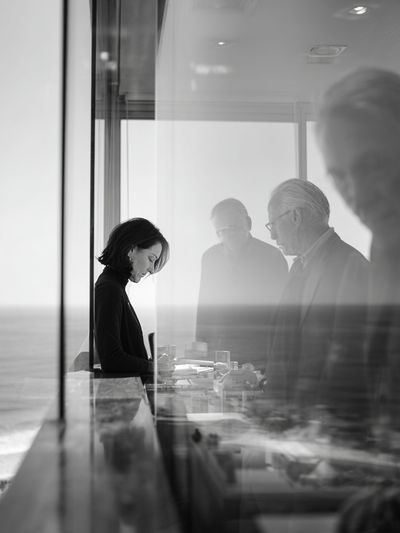 Reflections in Black and White Poster. poster print