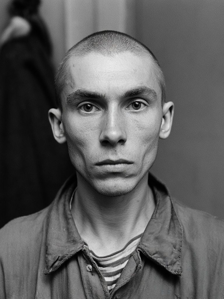 Black and White Portrait Poster. poster — photography art