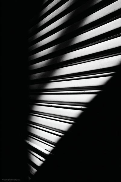 Shadows and Light — Black-White Photography Poster. poster