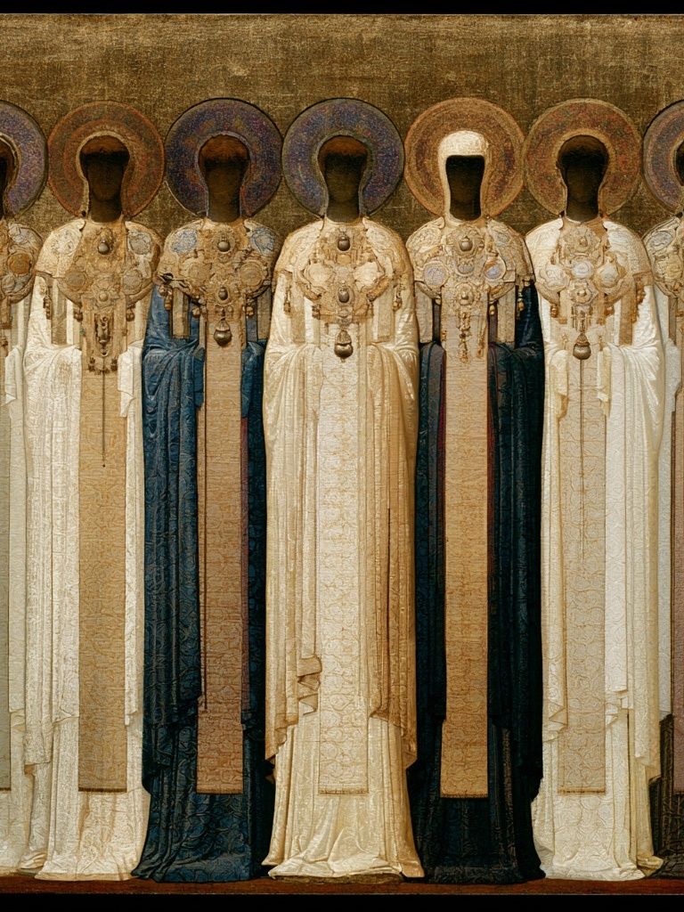 Byzantine Saints Fine-Art Print. poster — fine-art art