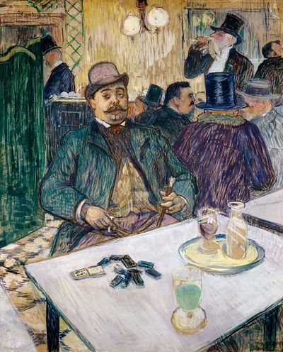 Cafe Scene — Fine Art Print. poster print