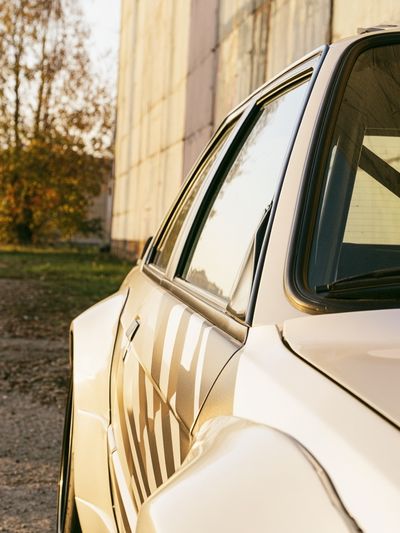 Classic Car Sunset Photography Poster.
