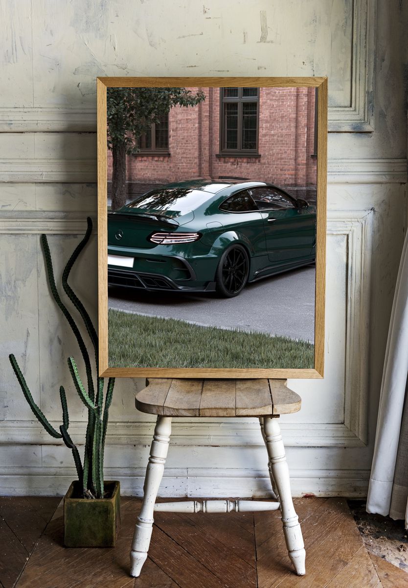 Mercedes-AMG GT Coupe Photography Poster. room preview