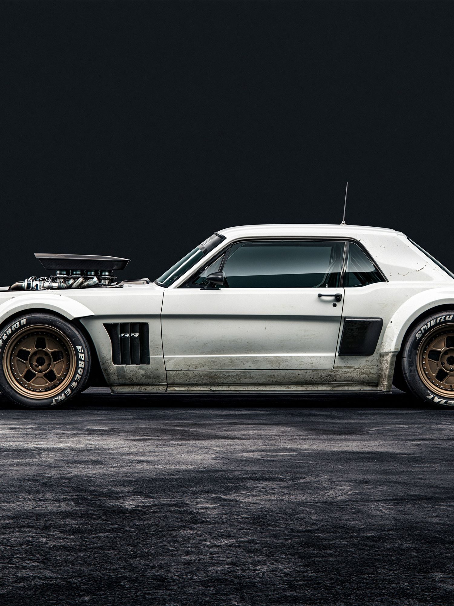 Classic Muscle Car Photography Poster. poster detail