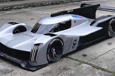 Prototype Race Car Photography Poster. poster