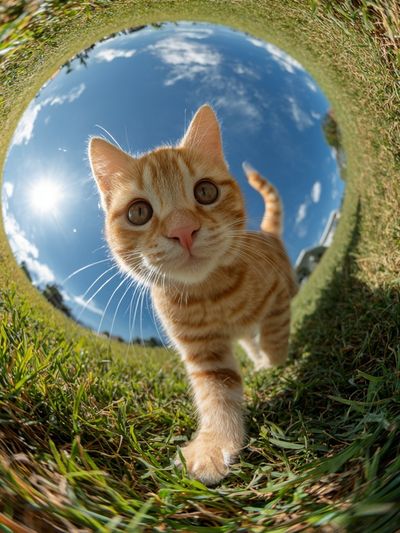 Curious Cat — Photography Print. poster print