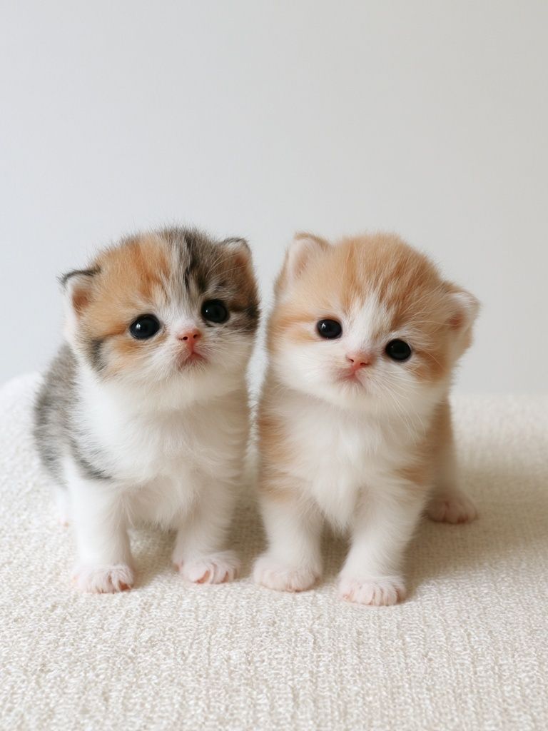 Cute Kittens Photography Poster. poster — animals art