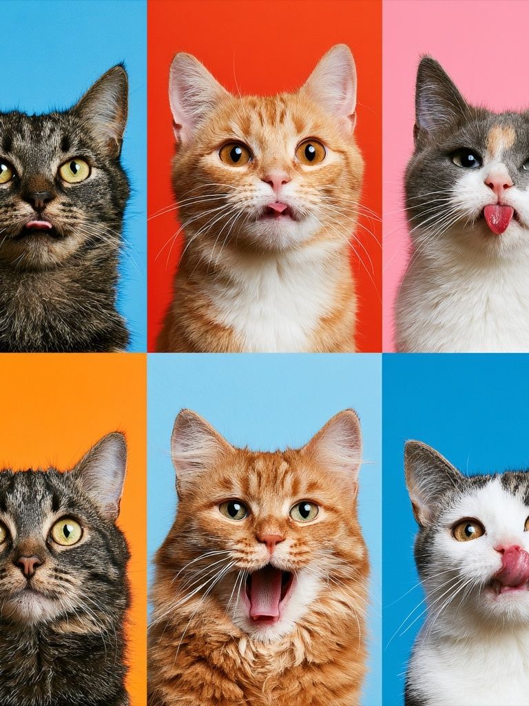 Playful Cats Photography Poster. poster — photography art